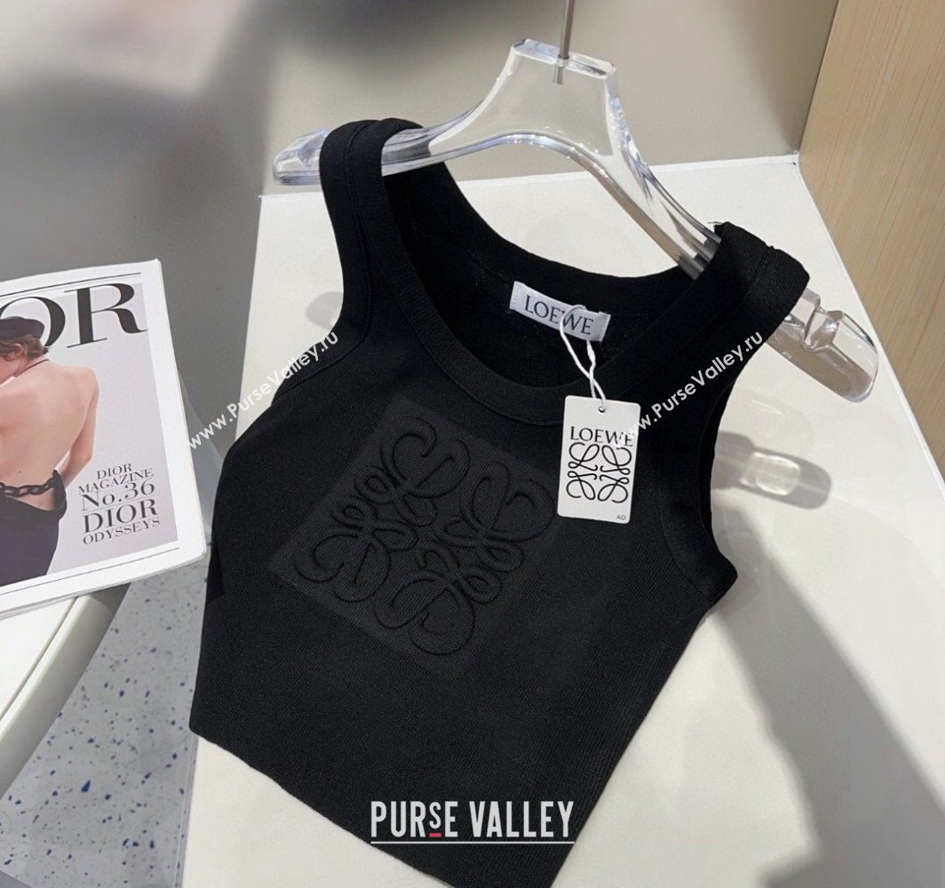Loewe Maxi Letters Vest Black 2025 0314 (SHI-250314047)