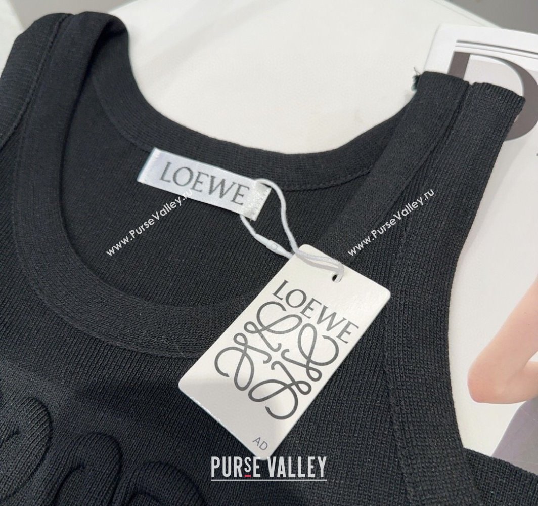 Loewe Maxi Letters Vest Black 2025 0314 (SHI-250314047)