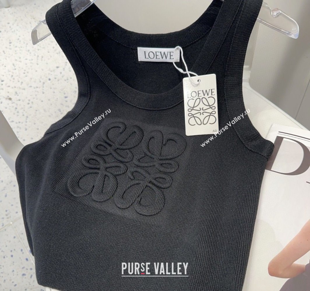Loewe Maxi Letters Vest Black 2025 0314 (SHI-250314047)