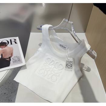 Loewe Maxi Letters Vest White 2025 0314 (SHI-250314048)