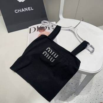 Miu Miu Knit Vest Black 2025 0314 (SHI-250314032)