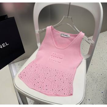 Miu Miu Vest with Strass Pink 2025 0911 (XMN-250911087)