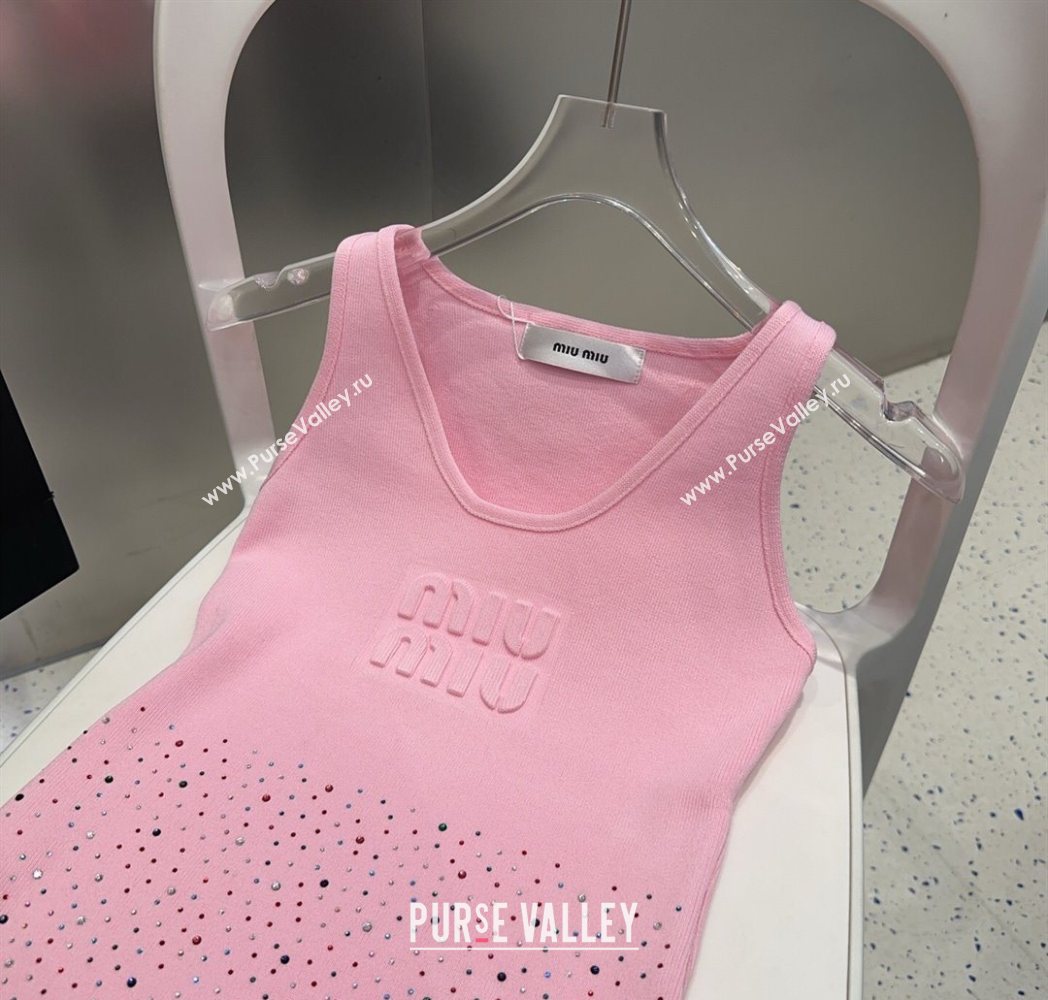 Miu Miu Vest with Strass Pink 2025 0911 (XMN-250911087)