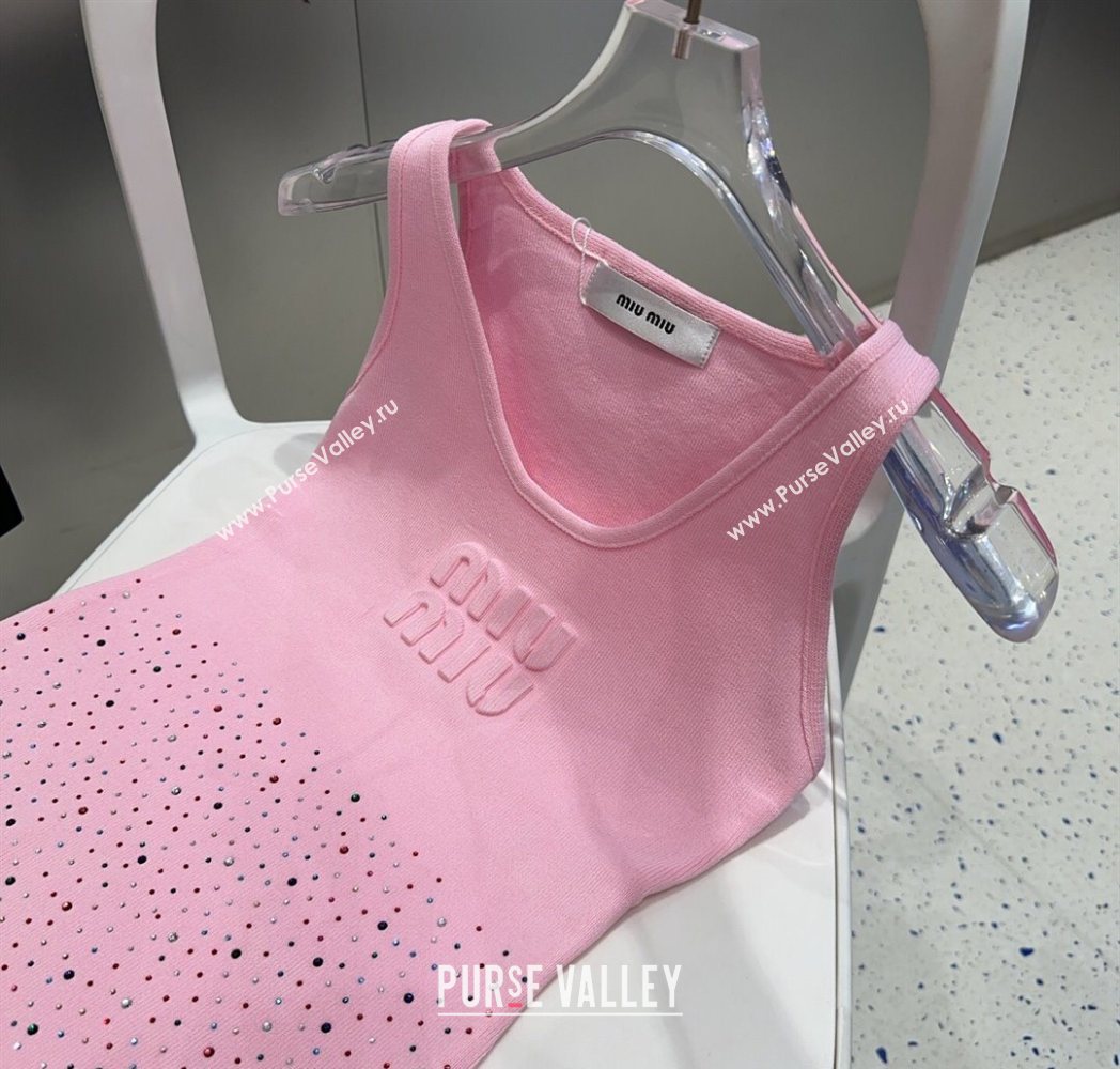 Miu Miu Vest with Strass Pink 2025 0911 (XMN-250911087)