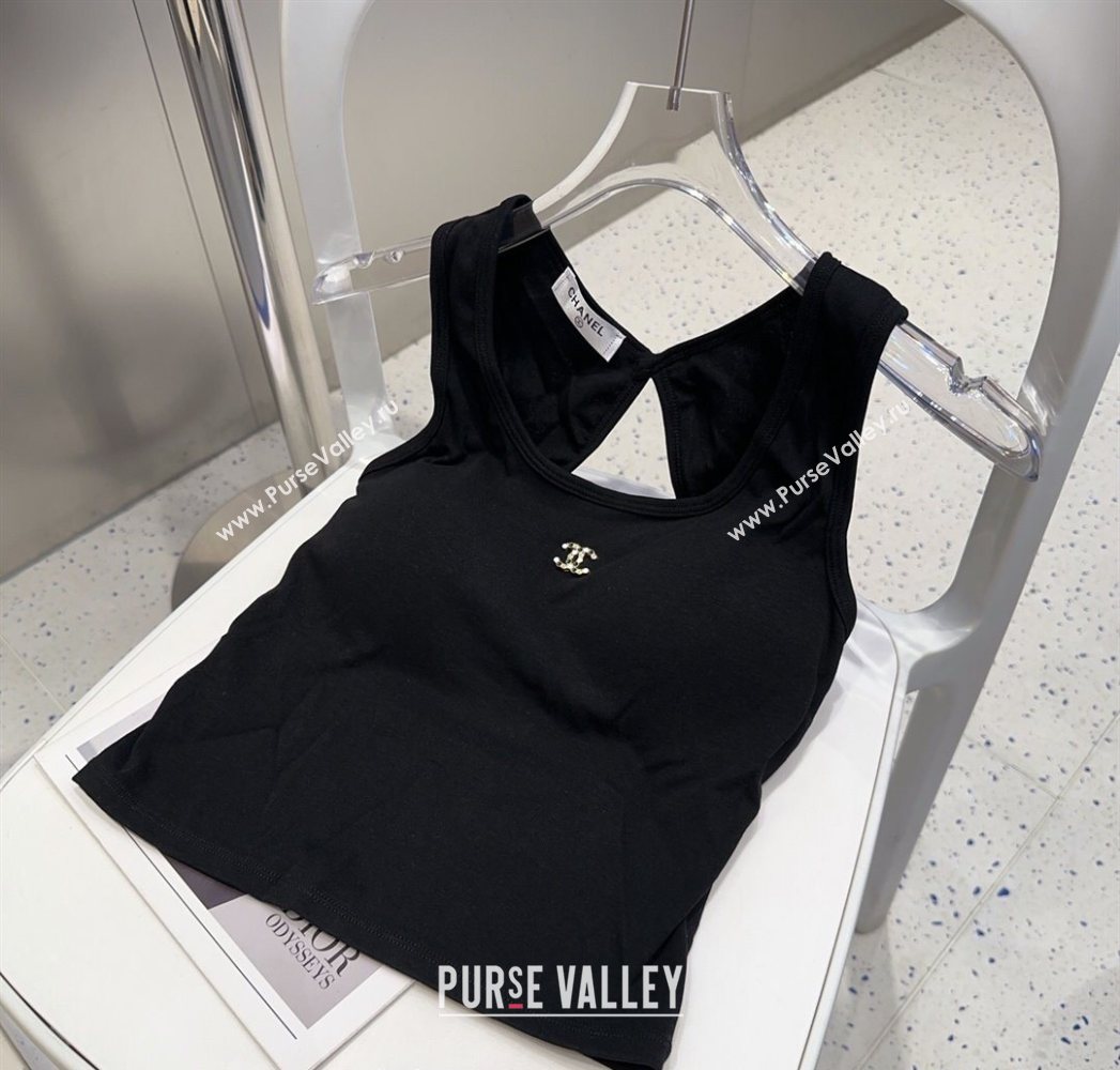 Chanel Jewel CC Vest Black 2025 0911 (XMN-250911070)
