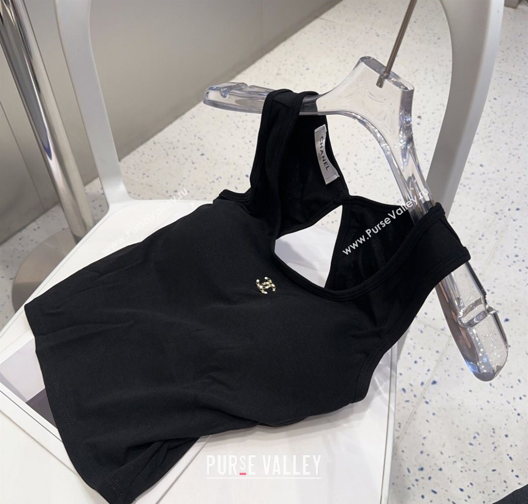 Chanel Jewel CC Vest Black 2025 0911 (XMN-250911070)