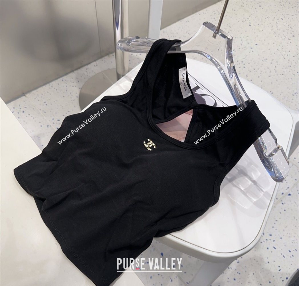 Chanel Jewel CC Vest Black 2025 0911 (XMN-250911070)