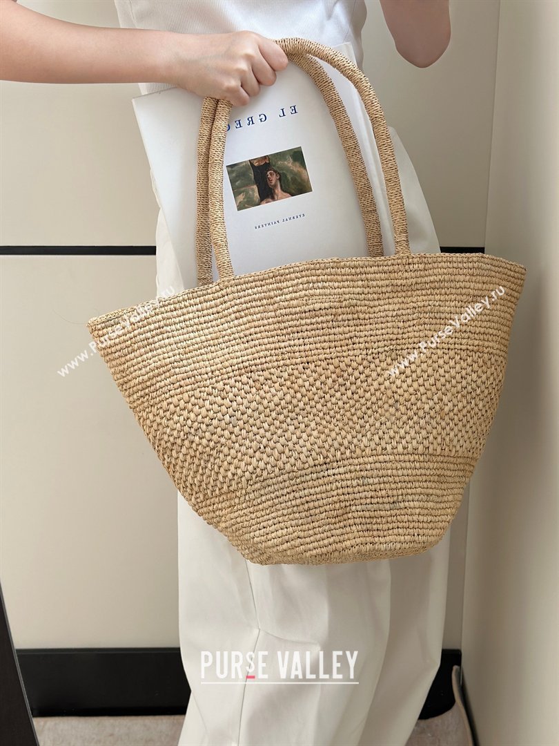 The Row Raffia Straw Tote Bag Beige 2026 8866 (CL-260410003)