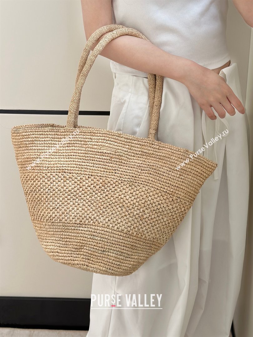 The Row Raffia Straw Tote Bag Beige 2026 8866 (CL-260410003)