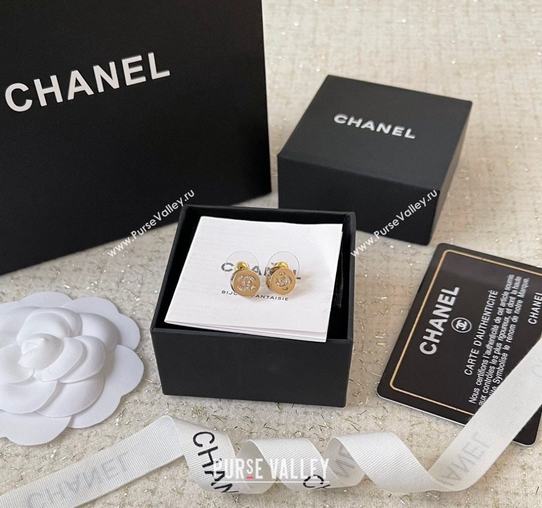 Chanel Round Stud Earrings 2024 0821 (YF-240821001)