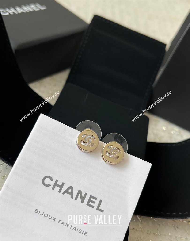 Chanel Round Stud Earrings 2024 0821 (YF-240821001)