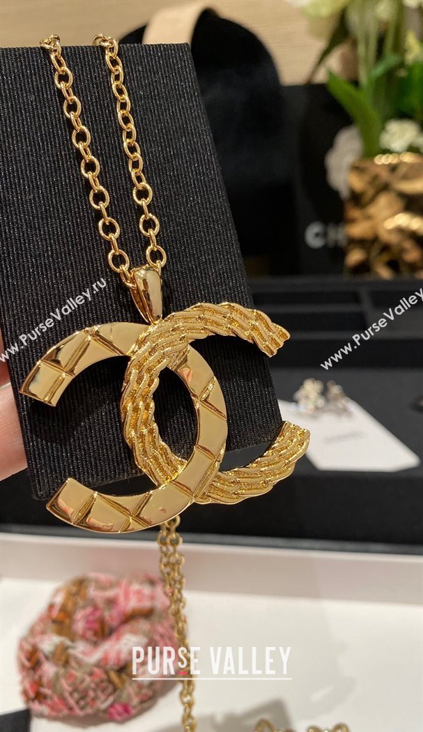 Chanel CC Pendant Necklace 2024 1126 17 (YF-241127017)