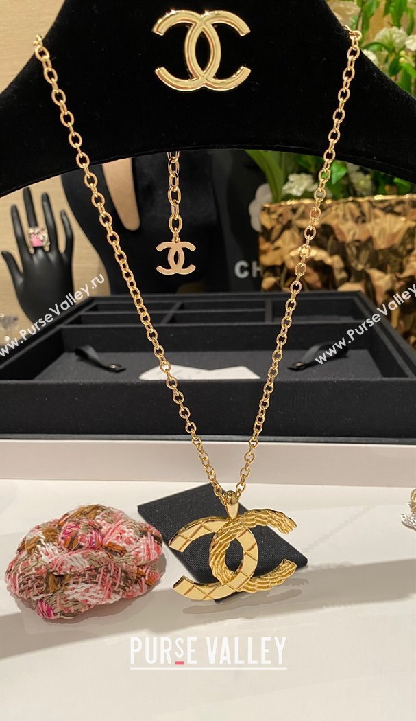 Chanel CC Pendant Necklace 2024 1126 17 (YF-241127017)