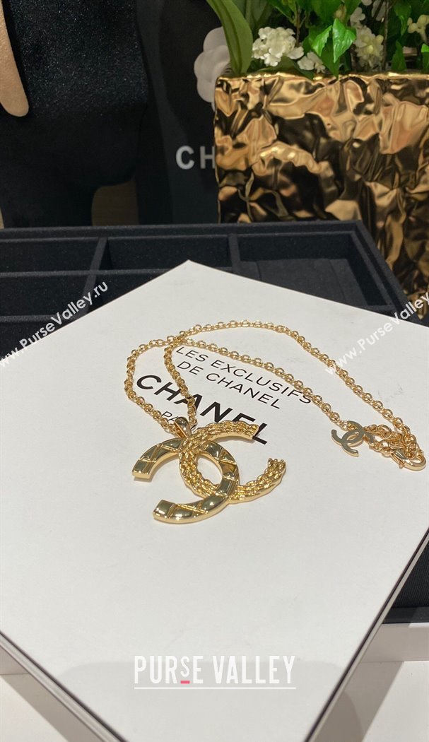 Chanel CC Pendant Necklace 2024 1126 17 (YF-241127017)