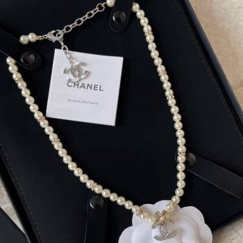 Chanel Pealrs Necklace with CC Pendant 2024 1126 11 (YF-241126011)