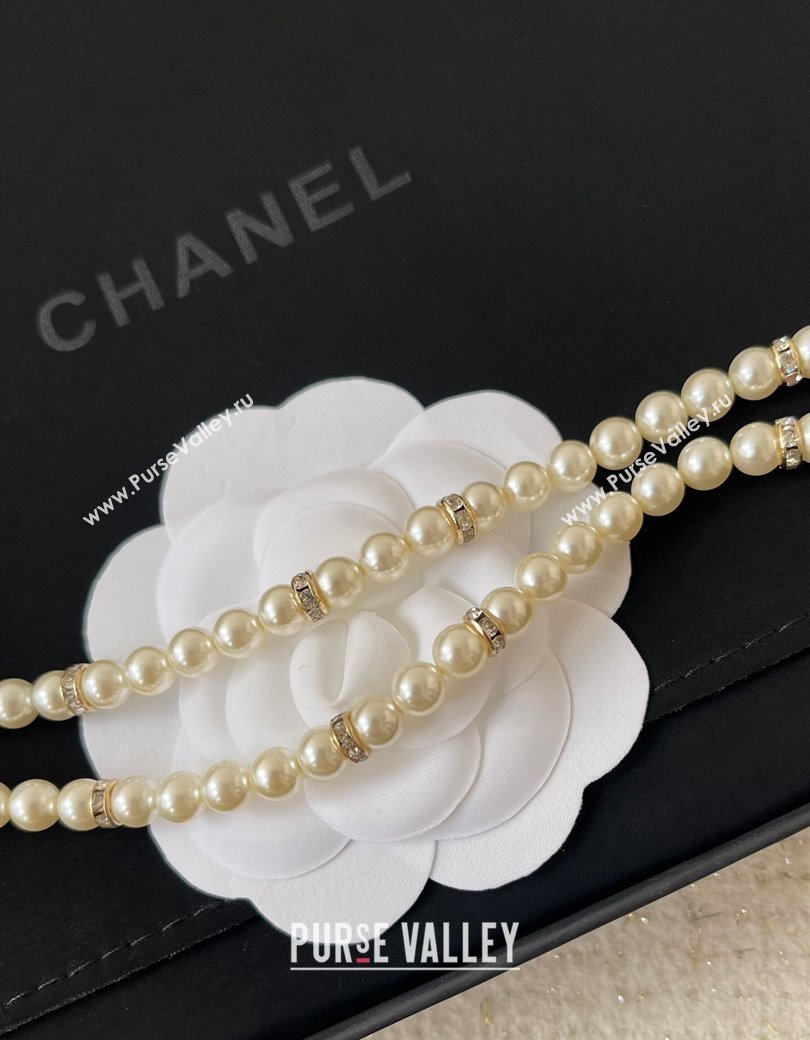 Chanel Pealrs Necklace with CC Pendant 2024 1126 11 (YF-241126011)