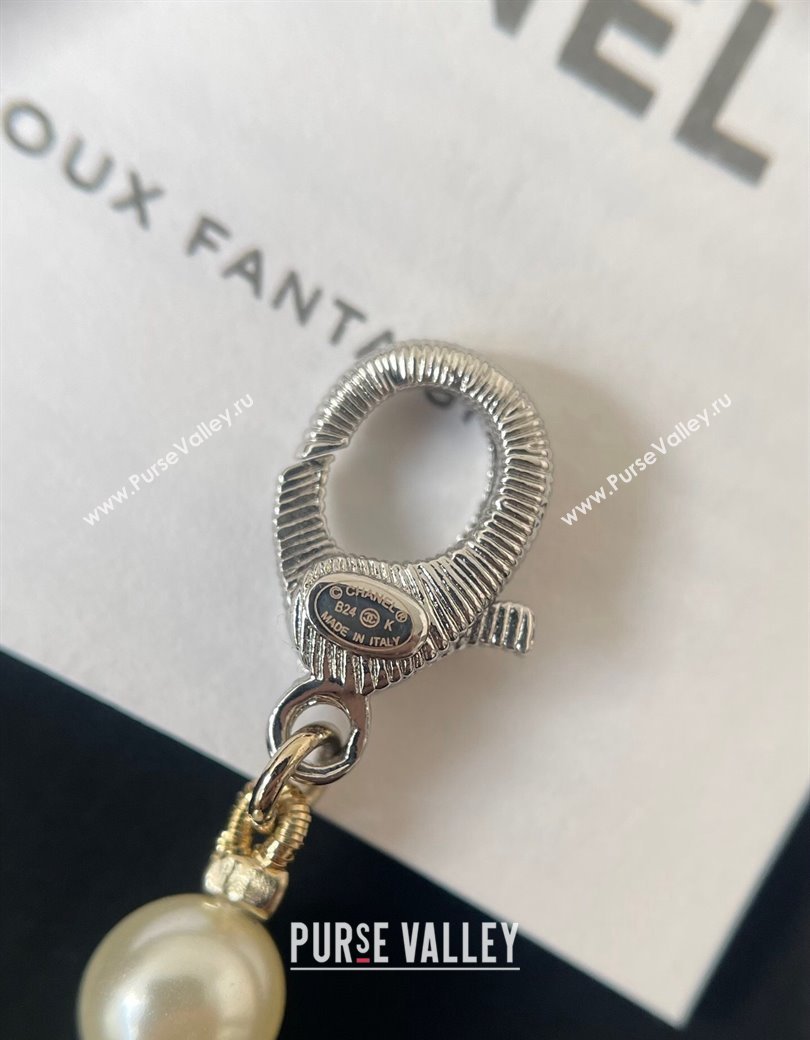 Chanel Pealrs Necklace with CC Pendant 2024 1126 11 (YF-241126011)