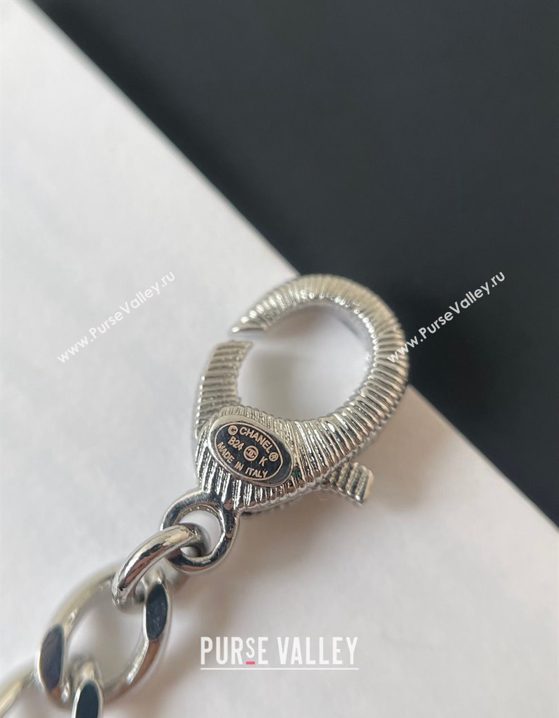 Chanel Pealrs Short Necklace with Bow 2024 1126 12 (YF-241126013)