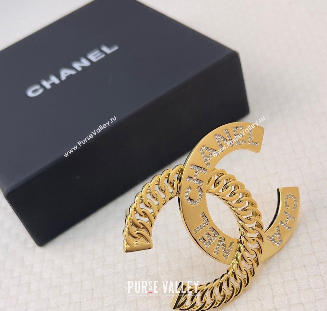 Chanel Chain and Metal CC Brooch 2024 1126 (YF-241126033)