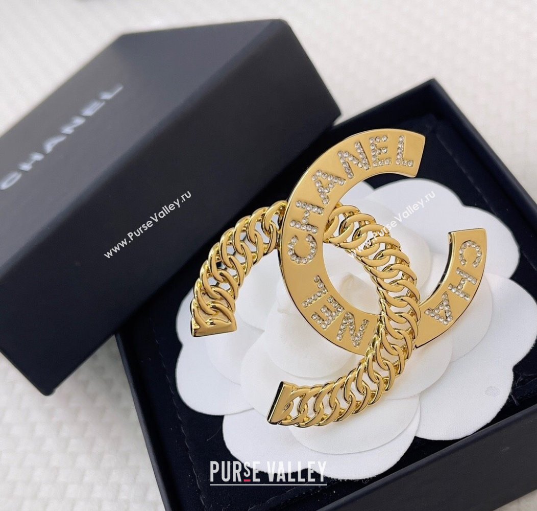 Chanel Chain and Metal CC Brooch 2024 1126 (YF-241126033)