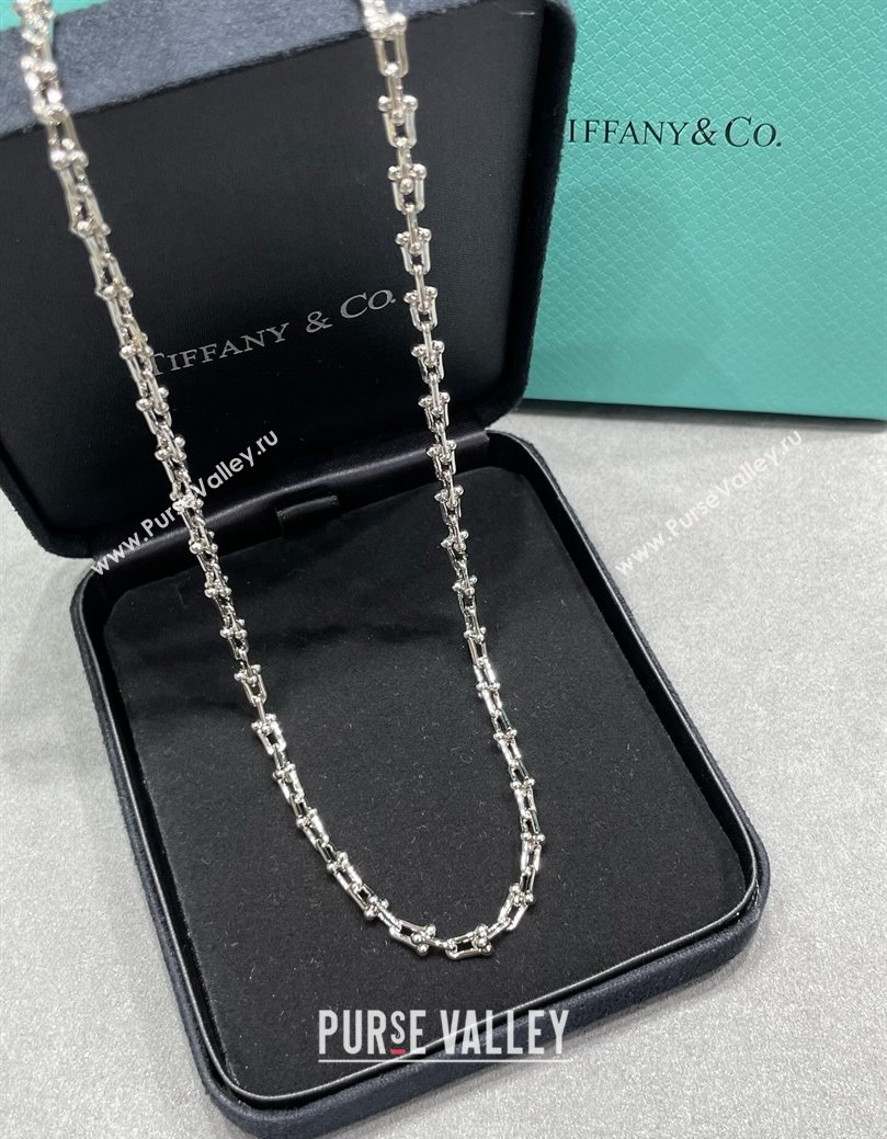 Tiffany HardWear Link Necklace Silver 2024 1127 (YF-241127027)