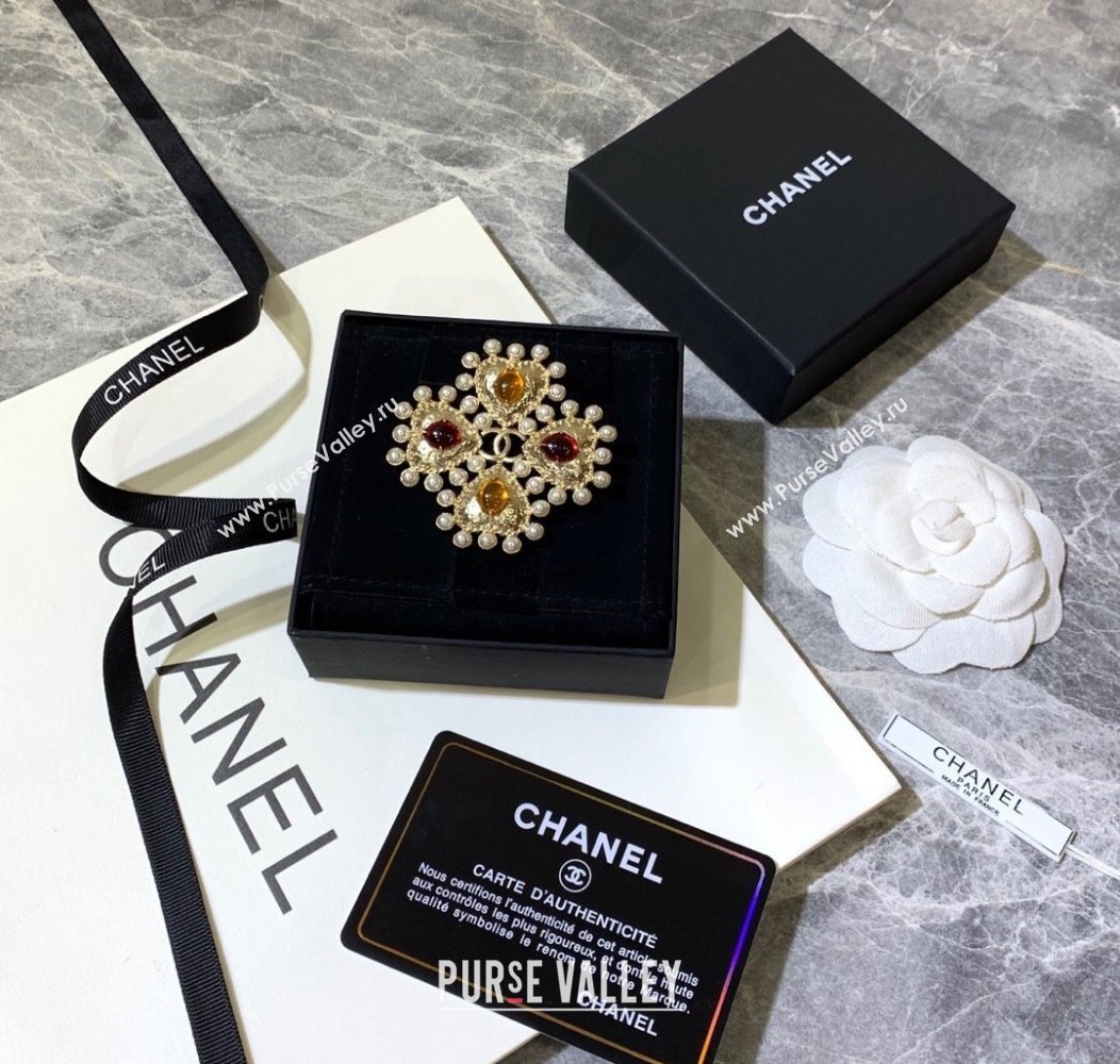 Chanel Stone Heart Brooch 2024 1126 (YF-241126035)