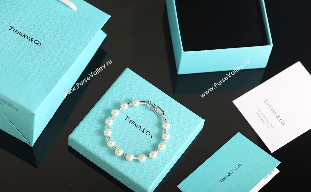 Tiffany HardWear Pearls Bracelet 2024 1127 (YF-241127029)