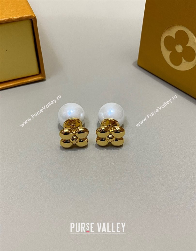 Louis Vuitton Pear Stud Earrings 2024 1126 (YF-241126060)