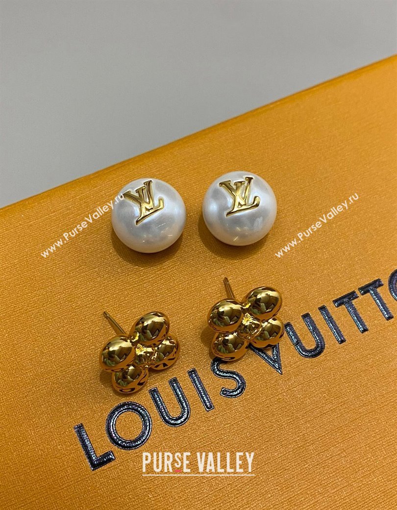 Louis Vuitton Pear Stud Earrings 2024 1126 (YF-241126060)