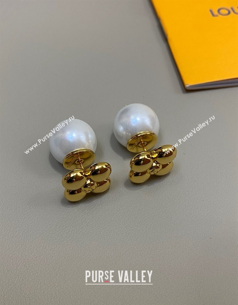 Louis Vuitton Pear Stud Earrings 2024 1126 (YF-241126060)