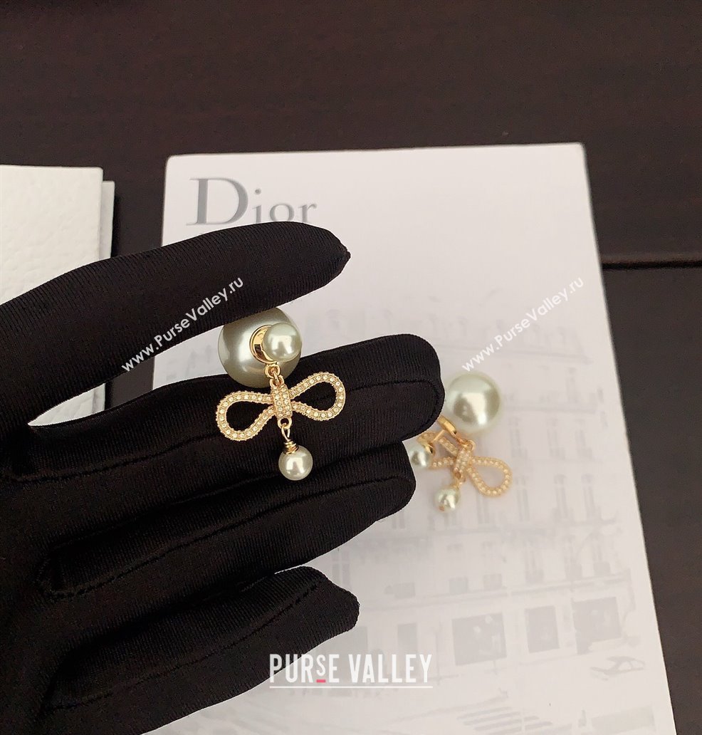 Dior Tribales Bow Earrings 2024 1127 (YF-241127001)