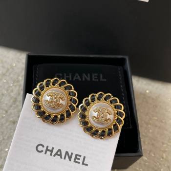 Chanel Round Stud Earrings 2024 1127 09 (YF-241127009)