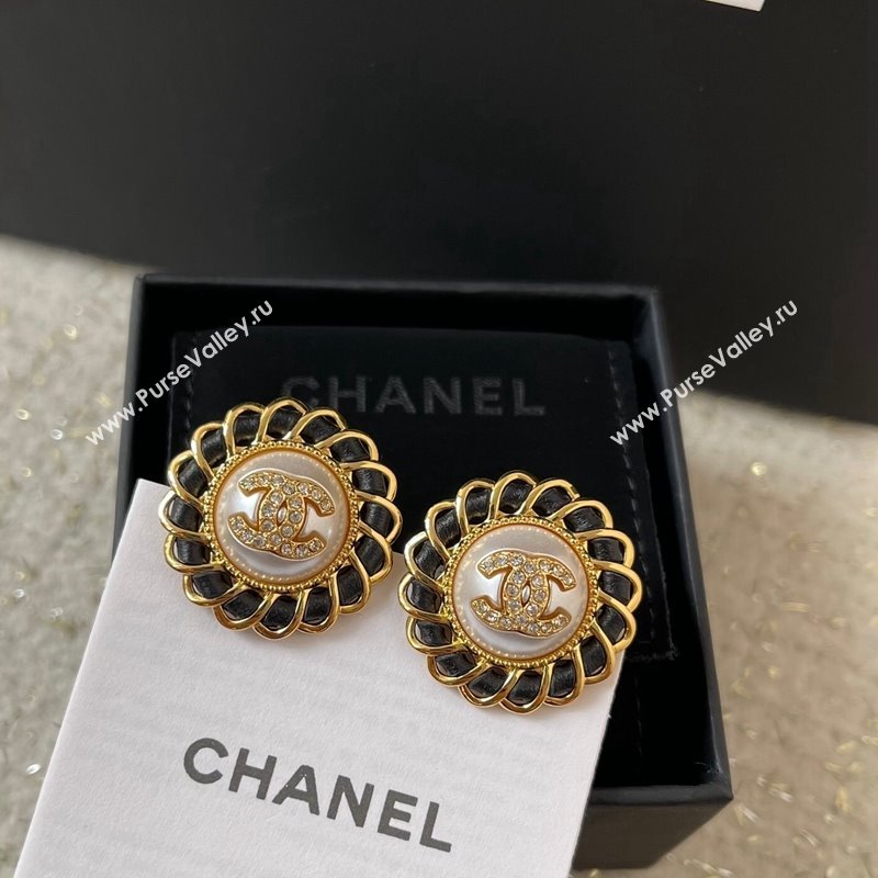 Chanel Round Stud Earrings 2024 1127 09 (YF-241127009)