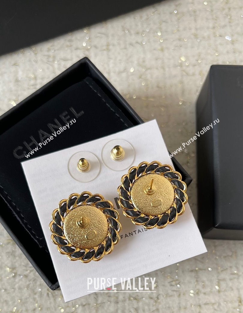 Chanel Round Stud Earrings 2024 1127 09 (YF-241127009)