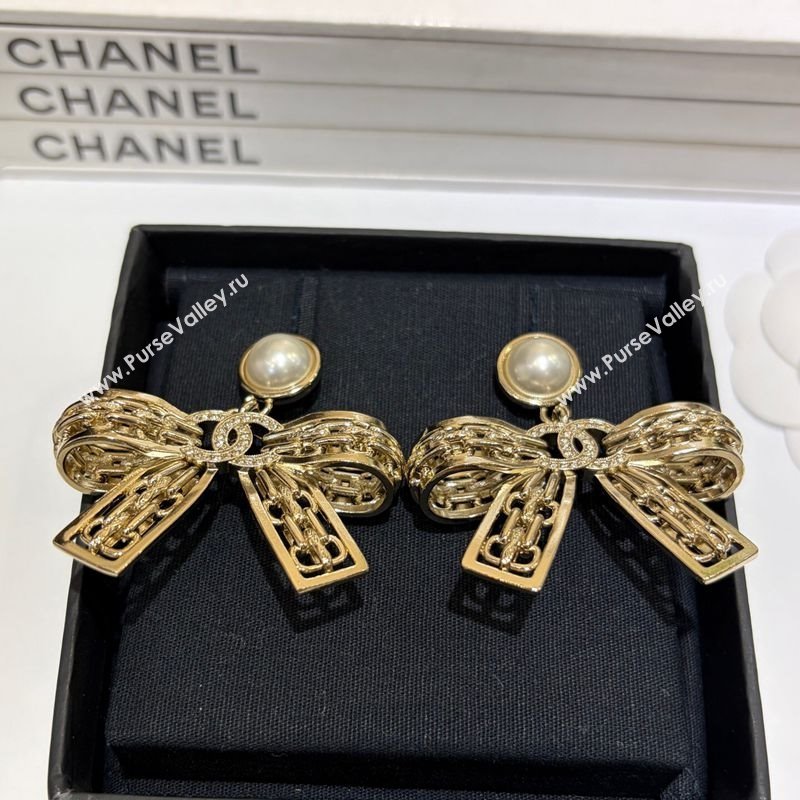 Chanel Bow Short Earrings 2026 CH010901 (YF-260109061)