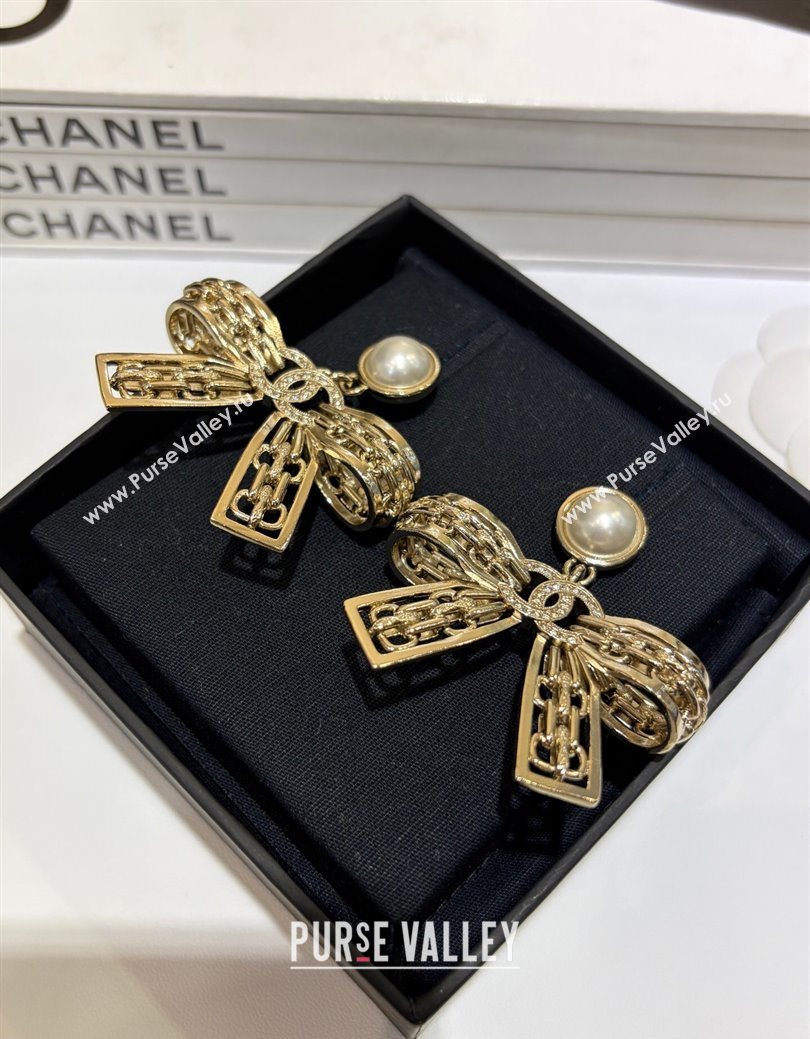 Chanel Bow Short Earrings 2026 CH010901 (YF-260109061)
