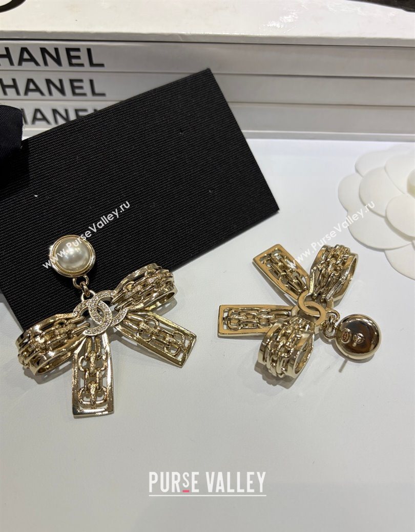 Chanel Bow Short Earrings 2026 CH010901 (YF-260109061)