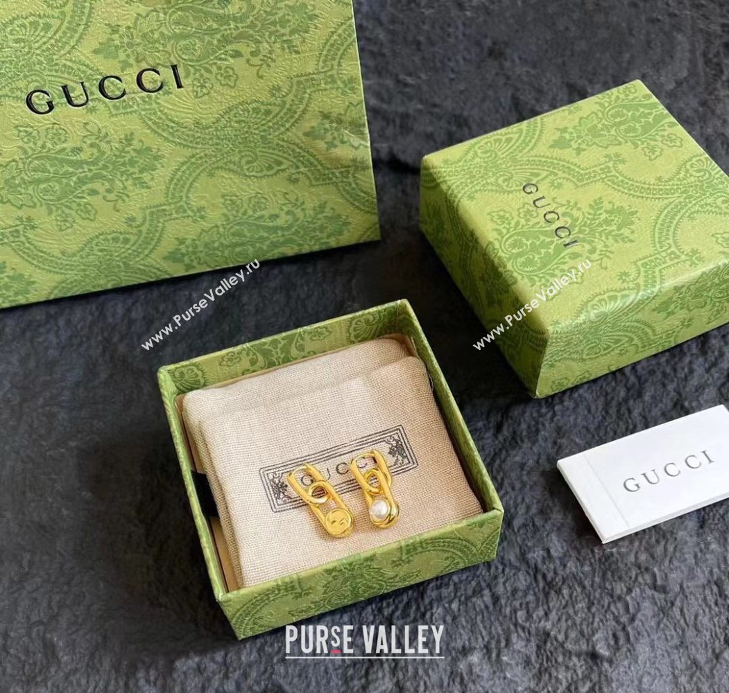 Gucci Pear Earrings Gold 2026 0109 (YF-260109062)