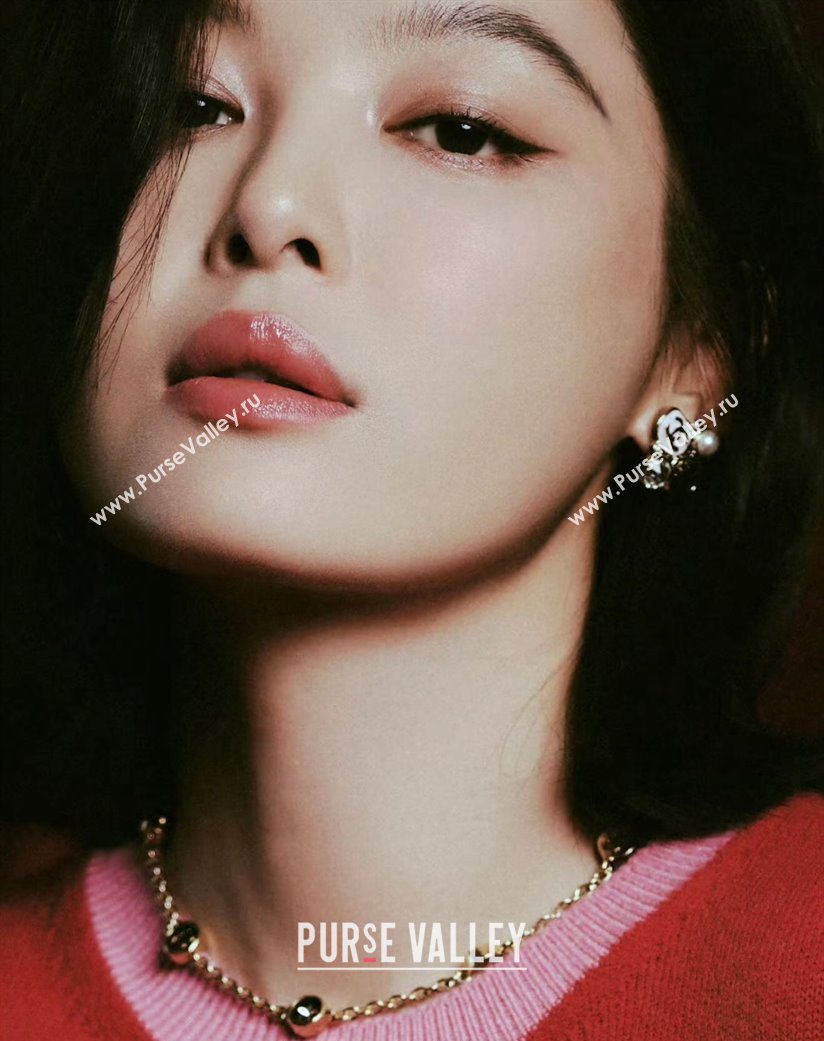 Chanel Stone Bloom Stud Earrings Pink 2026 CH010806 (YF-260109103)