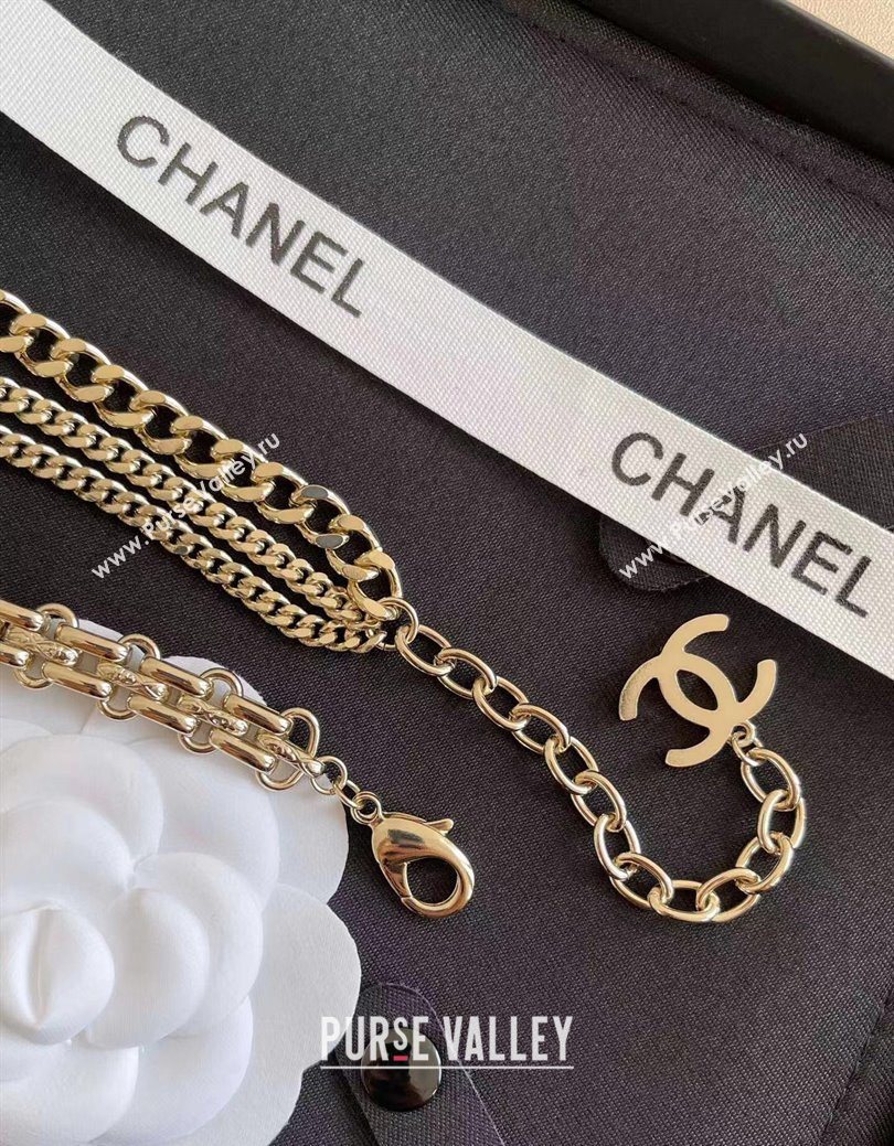 Chanel Chain Necklace Gold 2026 CH011004 (YF-260110017)