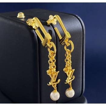 Louis Vuitton LV Iconic Hook Earrings Yellow Gold 2026 0110 (YF-260110035)