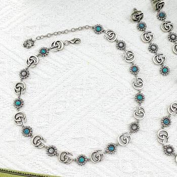 Gucci Daisy Necklace Silver 2026 0110 (YF-260110041)