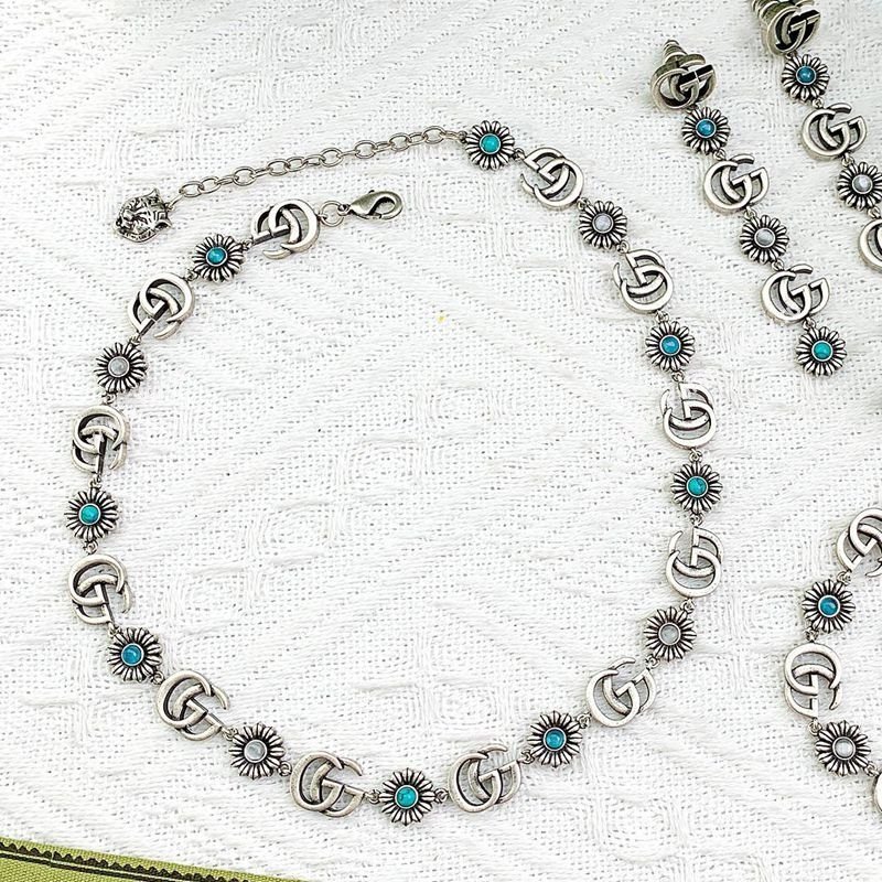 Gucci Daisy Necklace Silver 2026 0110 (YF-260110041)