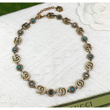 Gucci Daisy Necklace Gold 2026 0110 (YF-260110042)