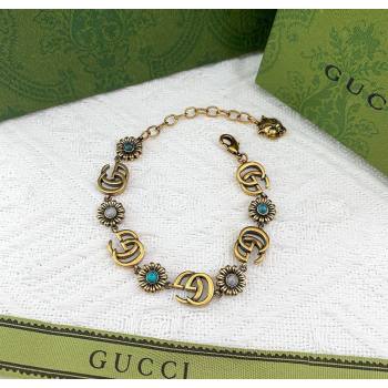 Gucci Daisy Bracelet Gold 2026 0110 (YF-260110040)