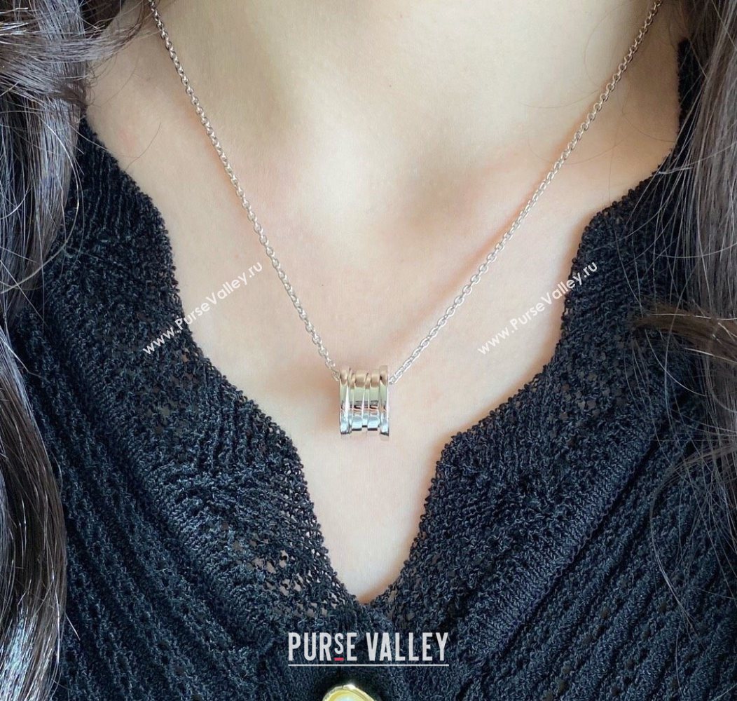 Bvlgari B.zero1 Pendant Necklace, Large Model 2026 0109 (YF-260109086)