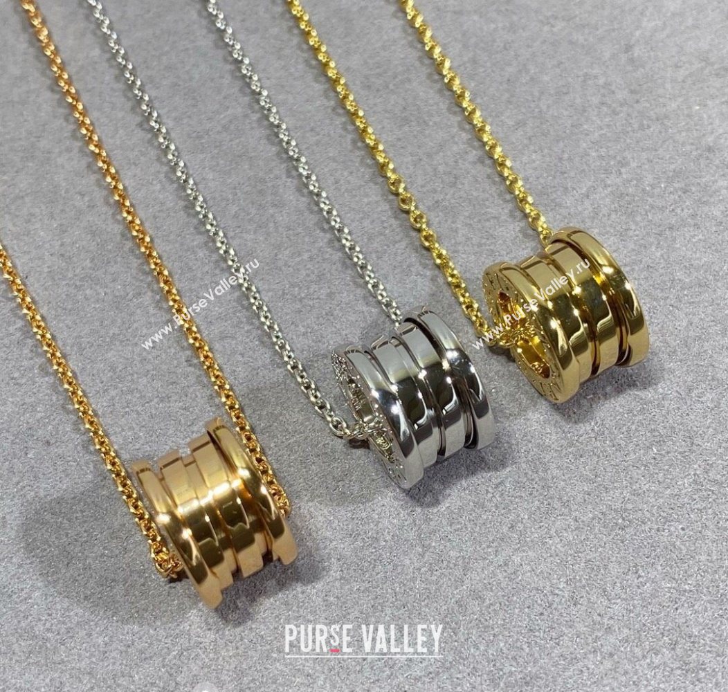 Bvlgari B.zero1 Pendant Necklace, Large Model 2026 0109 (YF-260109086)