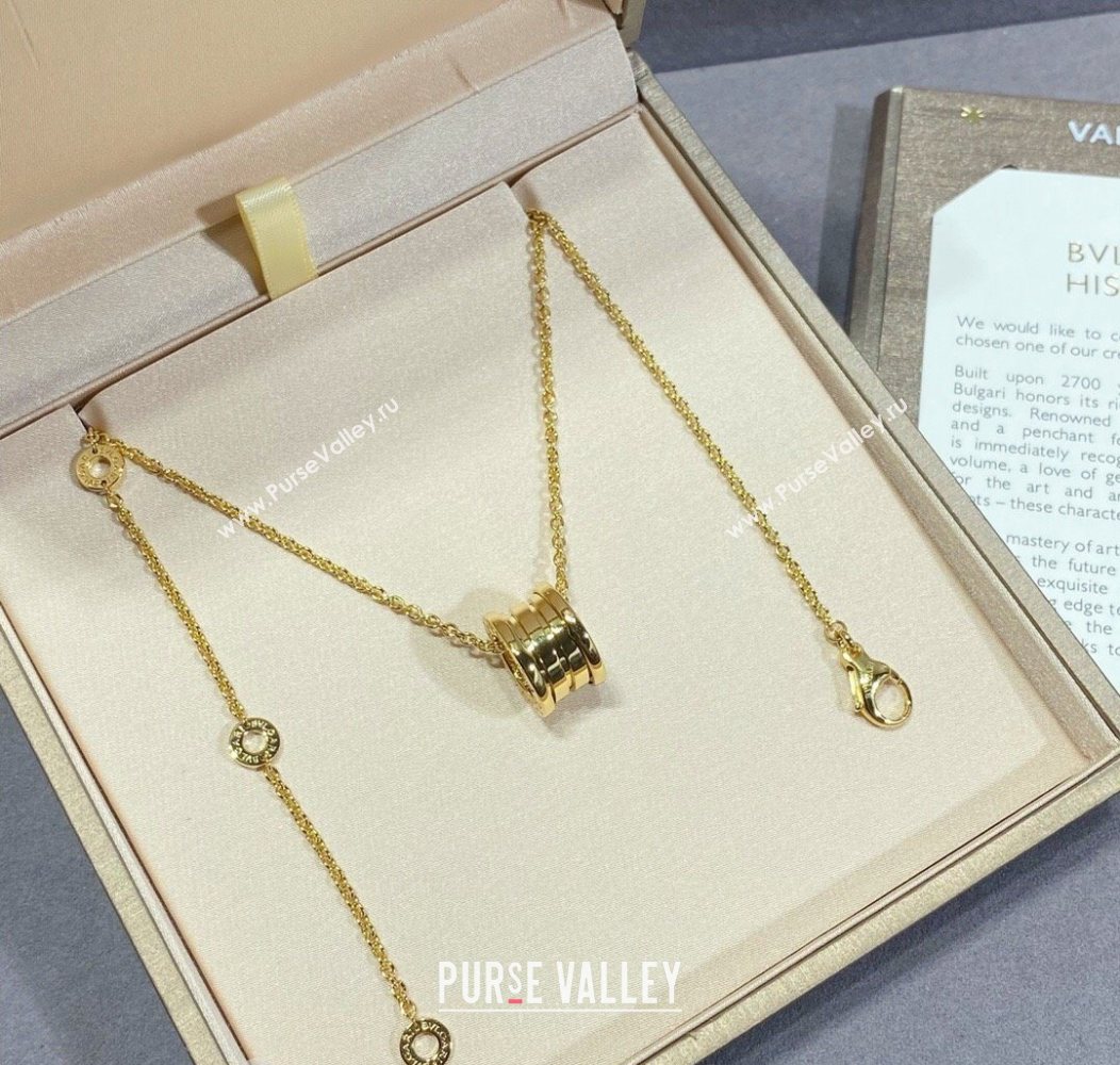 Bvlgari B.zero1 Pendant Necklace, Large Model 2026 0109 (YF-260109086)