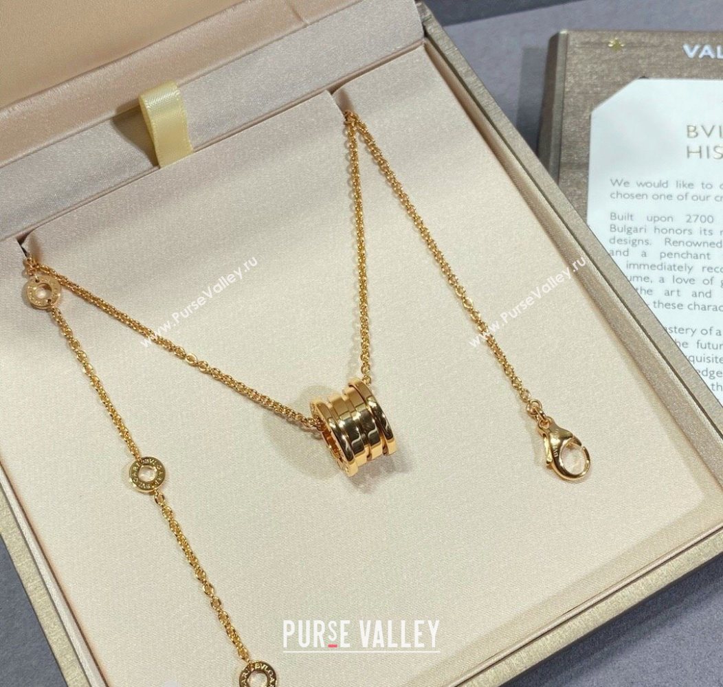 Bvlgari B.zero1 Pendant Necklace, Large Model 2026 0109 (YF-260109086)
