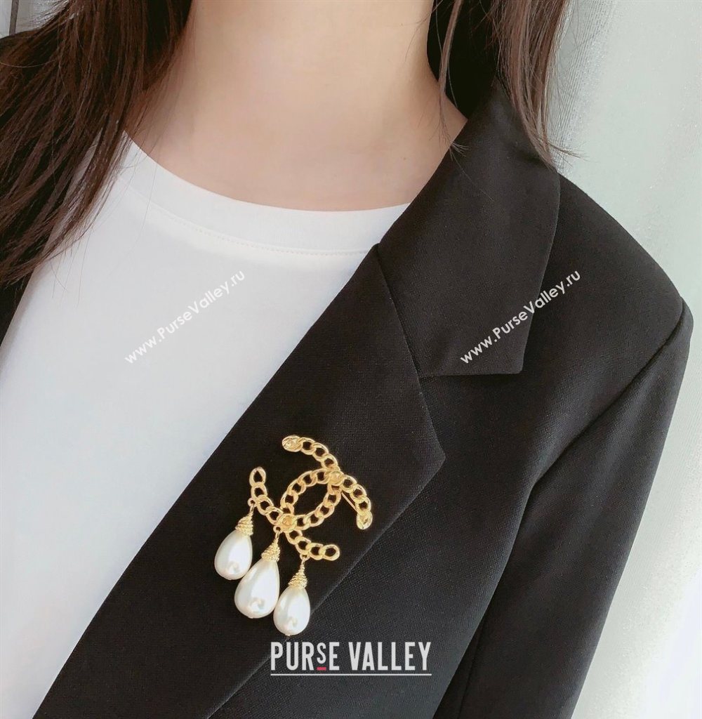 Chanel CC Pearls Brooch 2026 CH011015 (YF-260110067)